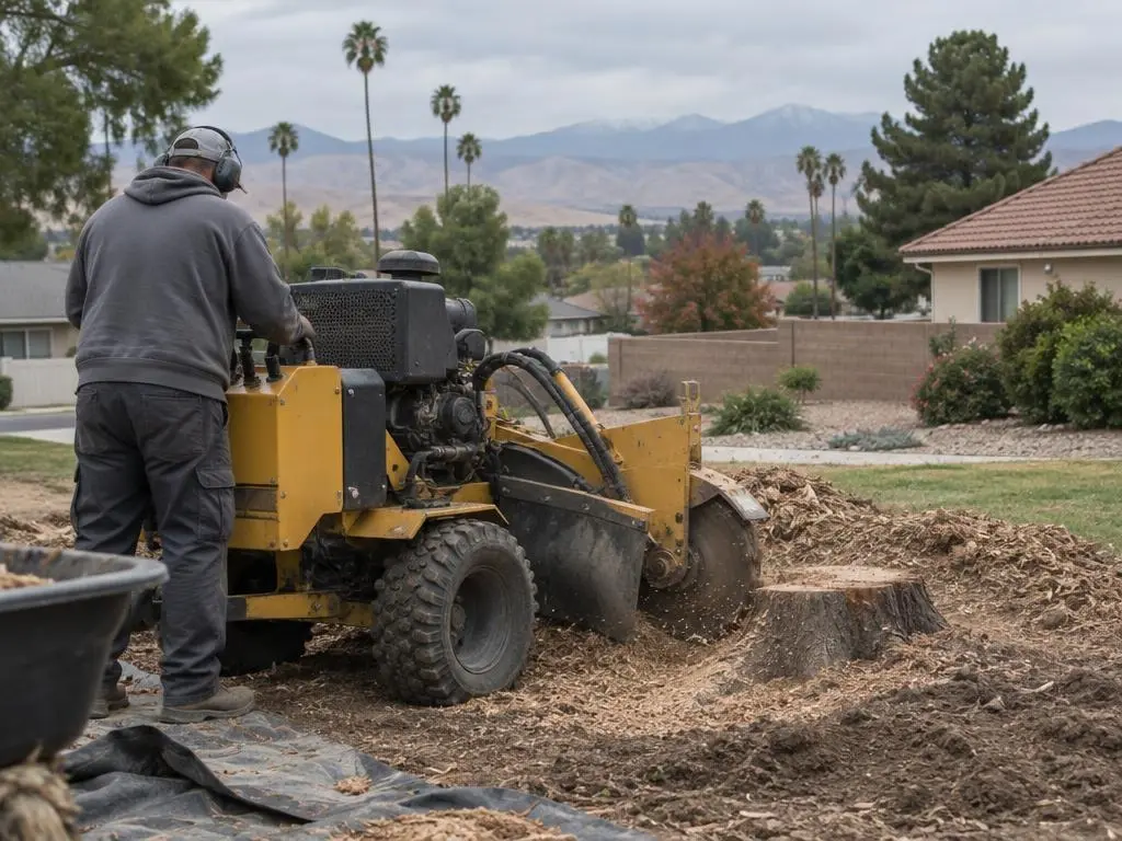 Stump Grinding in Bakersfield, CA